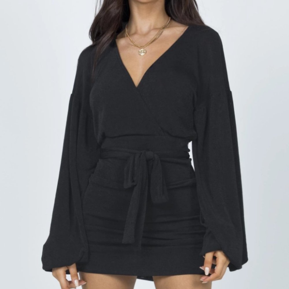 Princess Polly Jasmine Balloon Sleeve Mini Dress 2